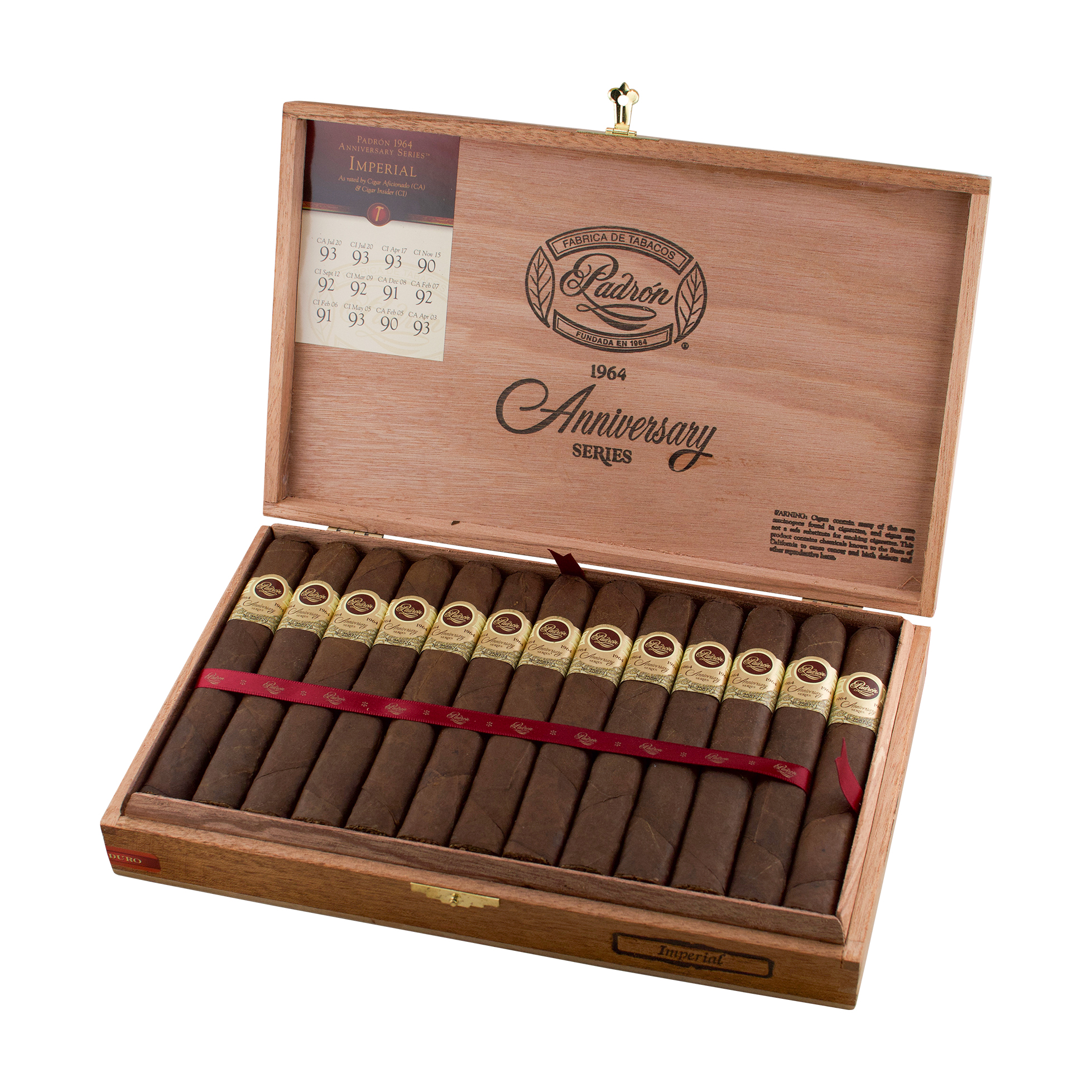 Padron 1964 Anniversary Imperial Maduro Toro Cigar - Box
